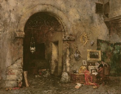Der Antiquitätenladen, 1879 von William Merritt Chase